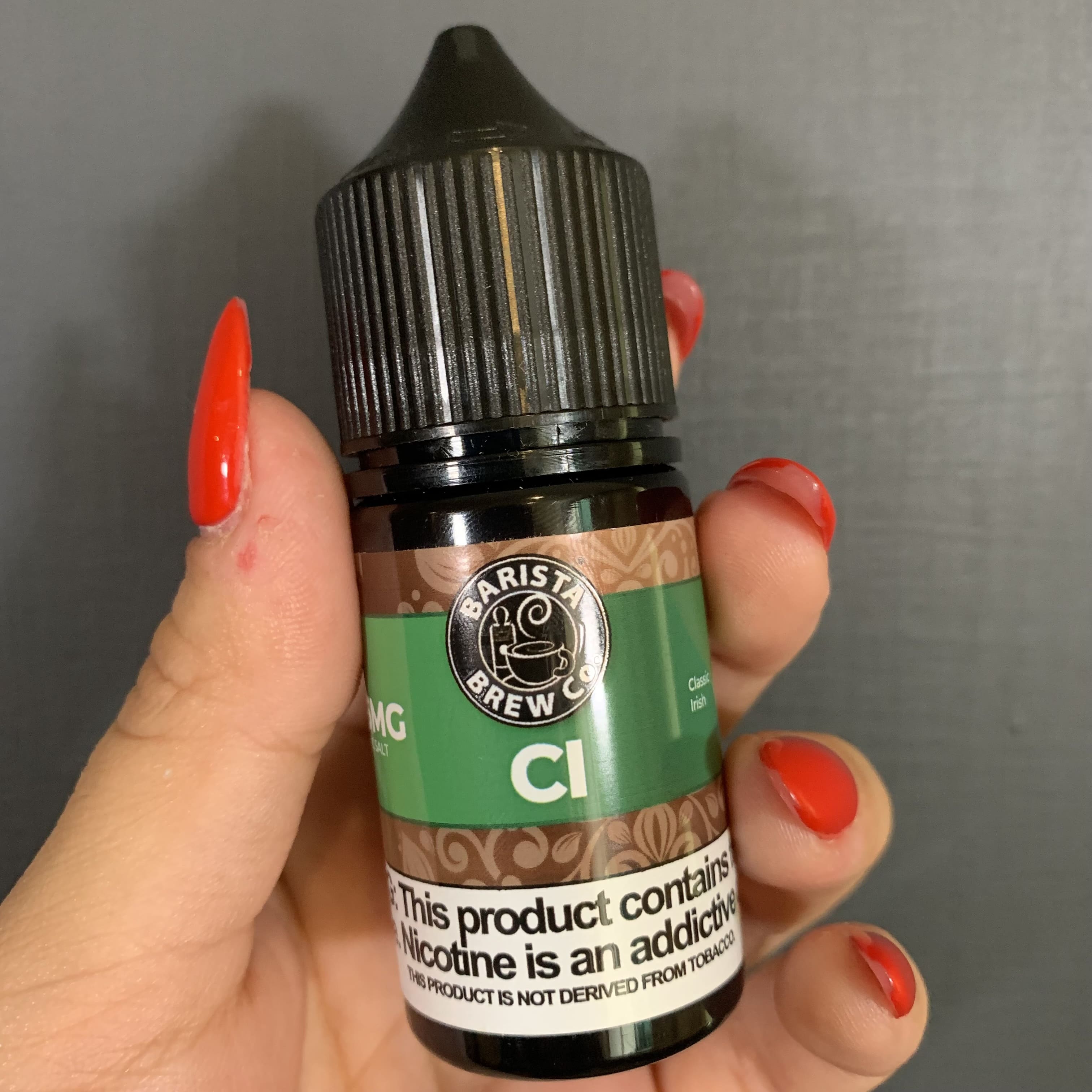 F: Classic Irish Nic Salt By Barista Brew Co - TFN  SilverBack Distro LLC  Australia Nicotine Salt