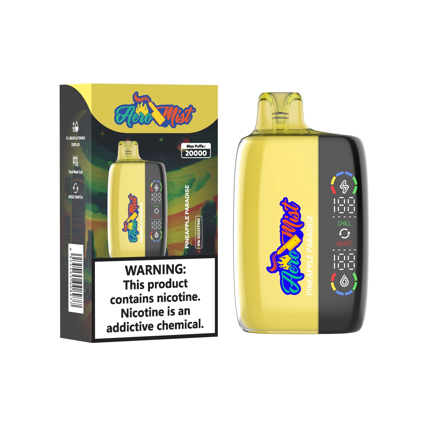 AeroMist 20mil Puff| Desechable