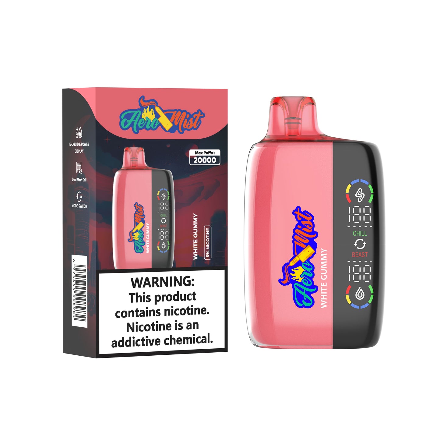 AeroMist 20mil Puff| Desechable