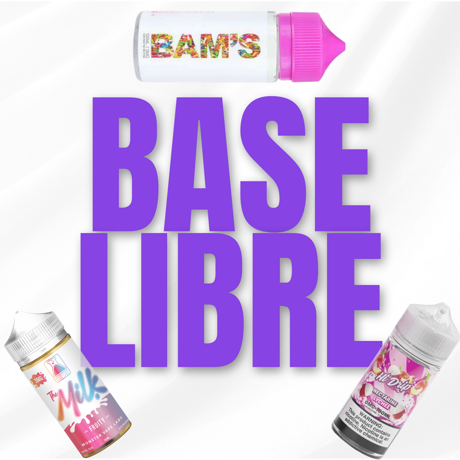 LÍQUIDOS BASE LIBRE