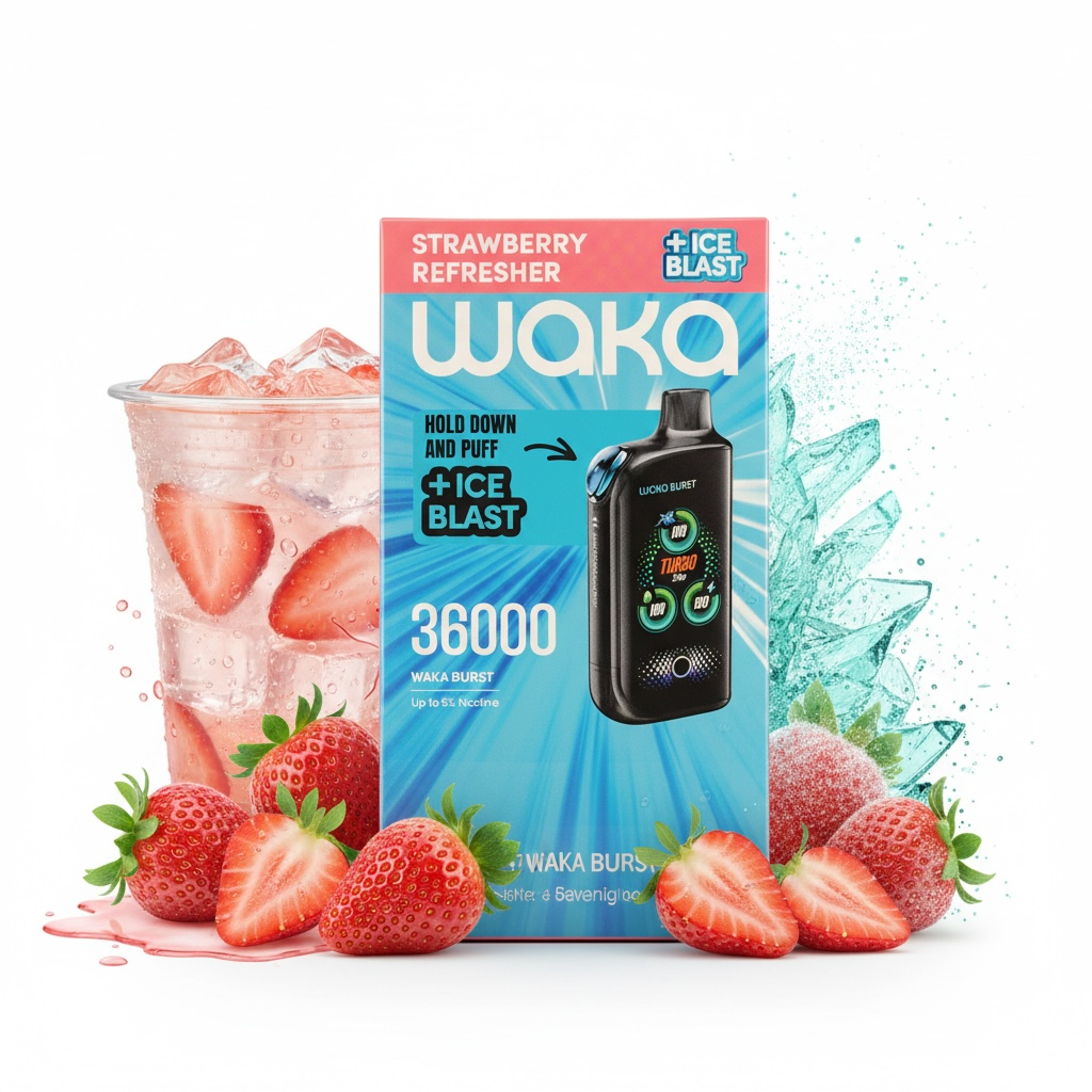 Waka Burst Ice Blast 36K | Vapes Desechables