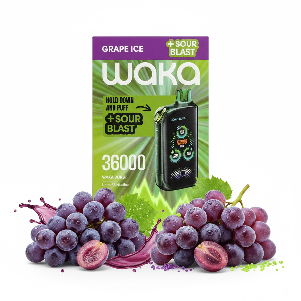 Waka Burst Ice Blast 36K | Vapes Desechables