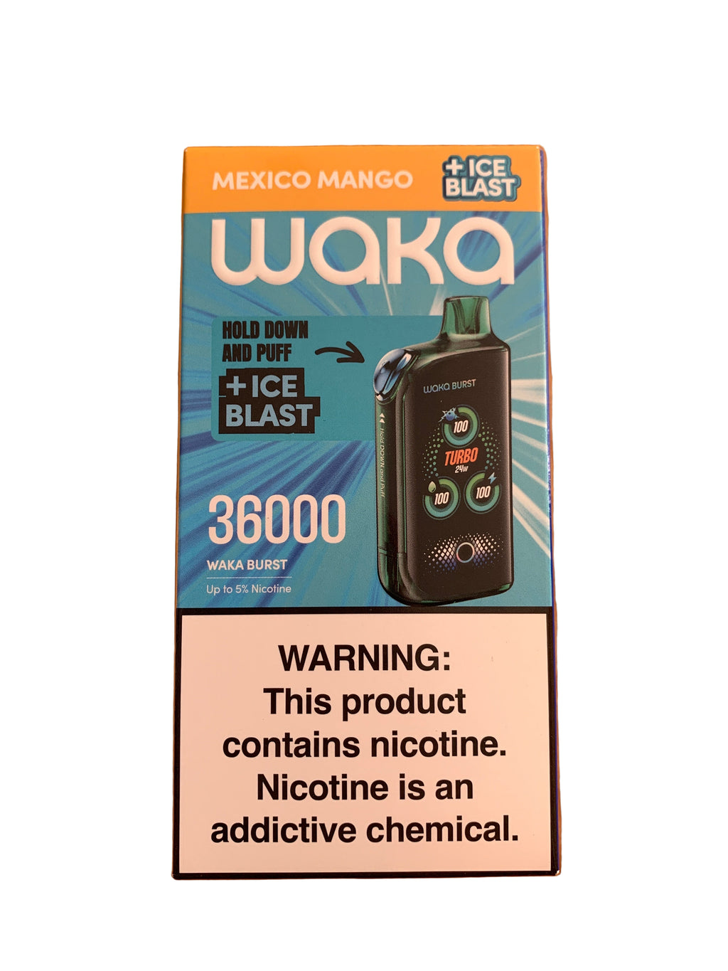 Waka Burst Ice Blast 36K | Desechables