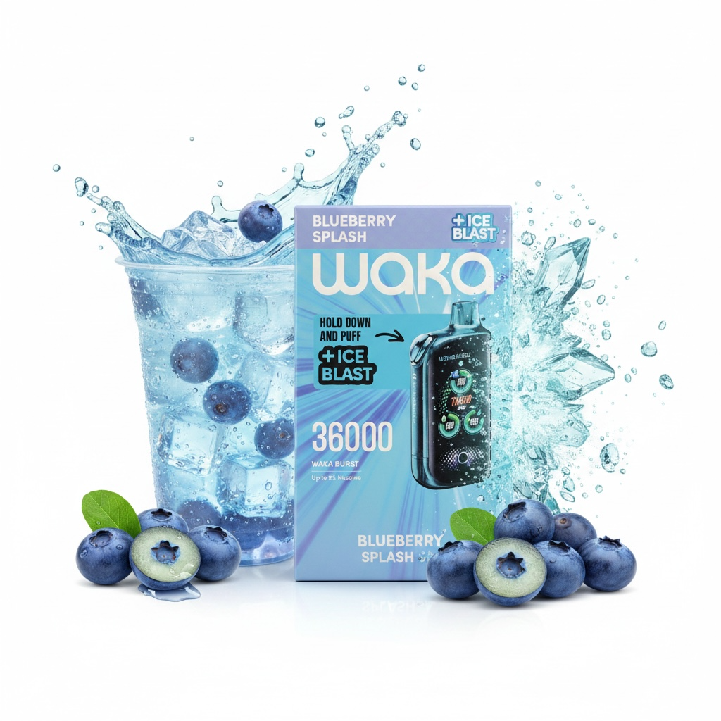 Waka Burst Ice Blast 36K | Vapes Desechables
