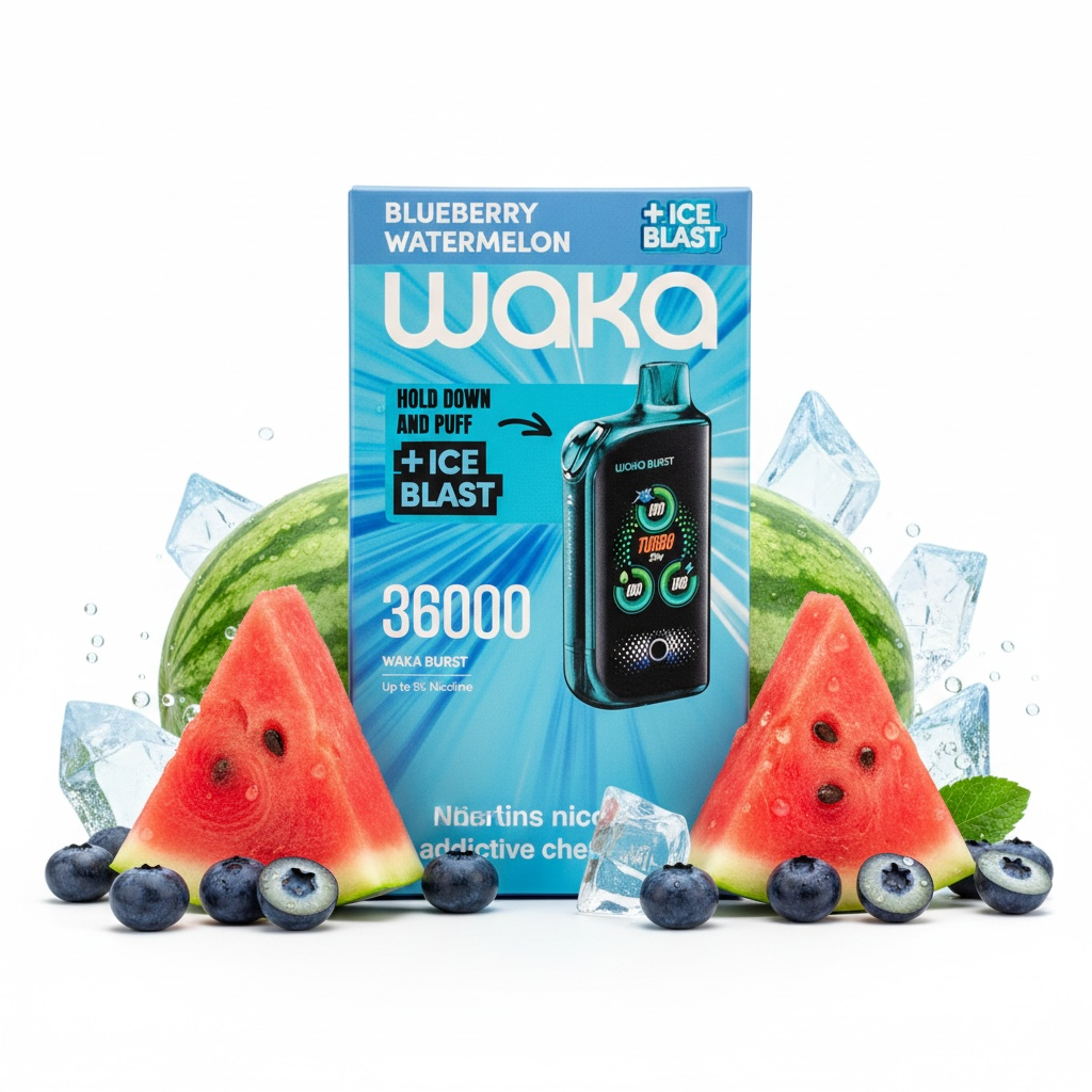Waka Burst Ice Blast 36K | Vapes Desechables