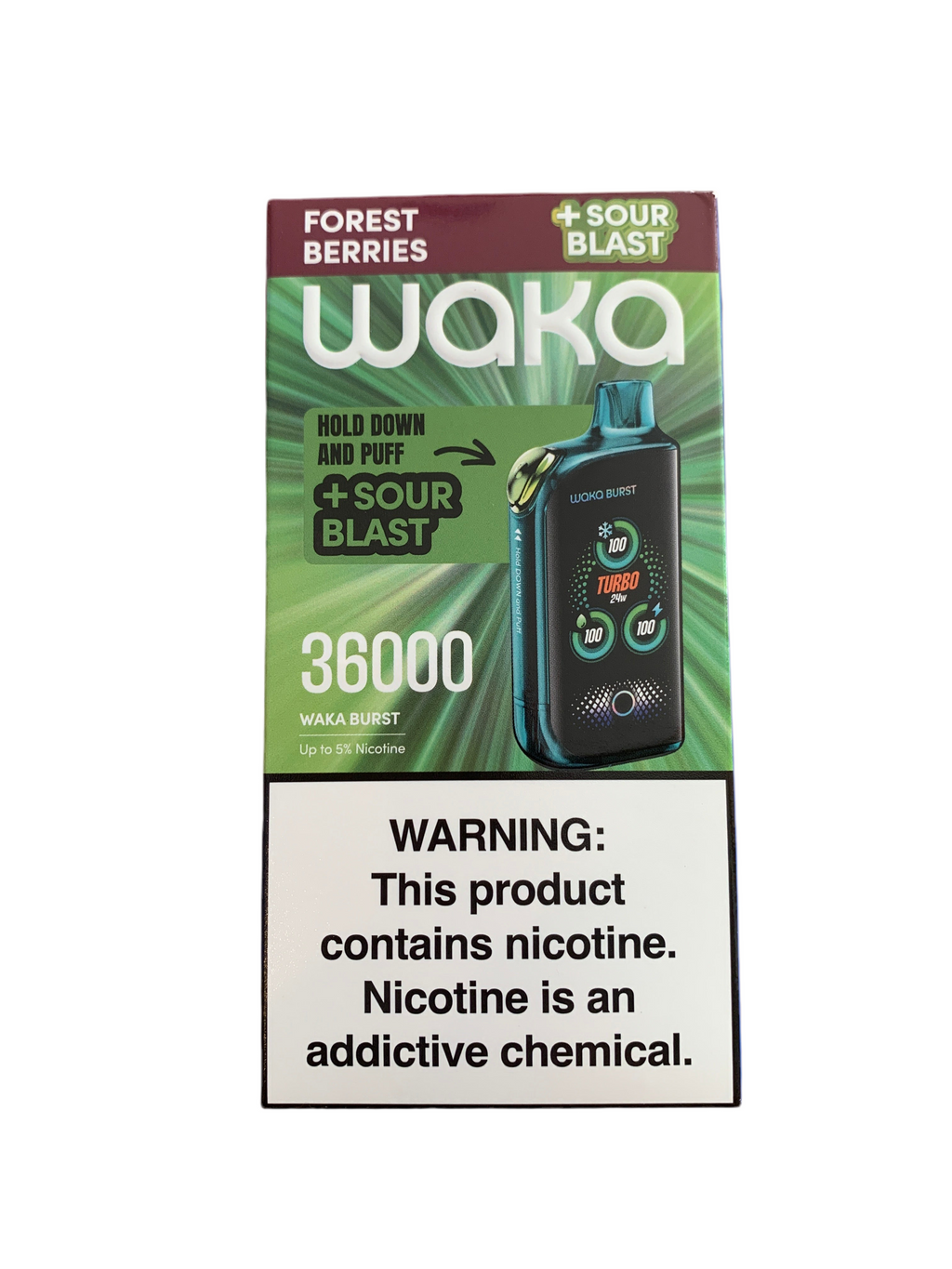 Waka Burst Ice Blast 36K | Desechables