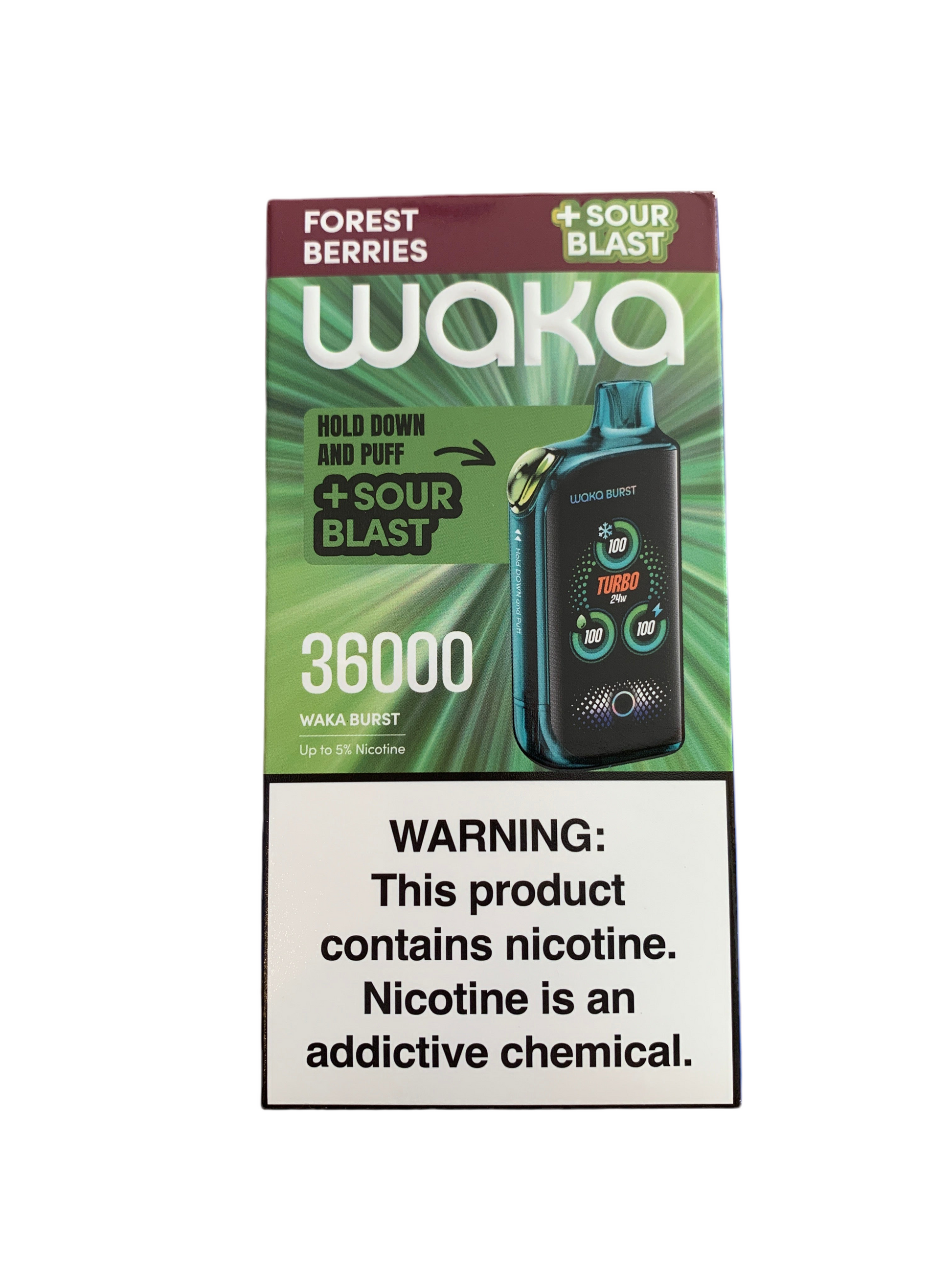 Waka Burst Ice Blast 36K | Desechables