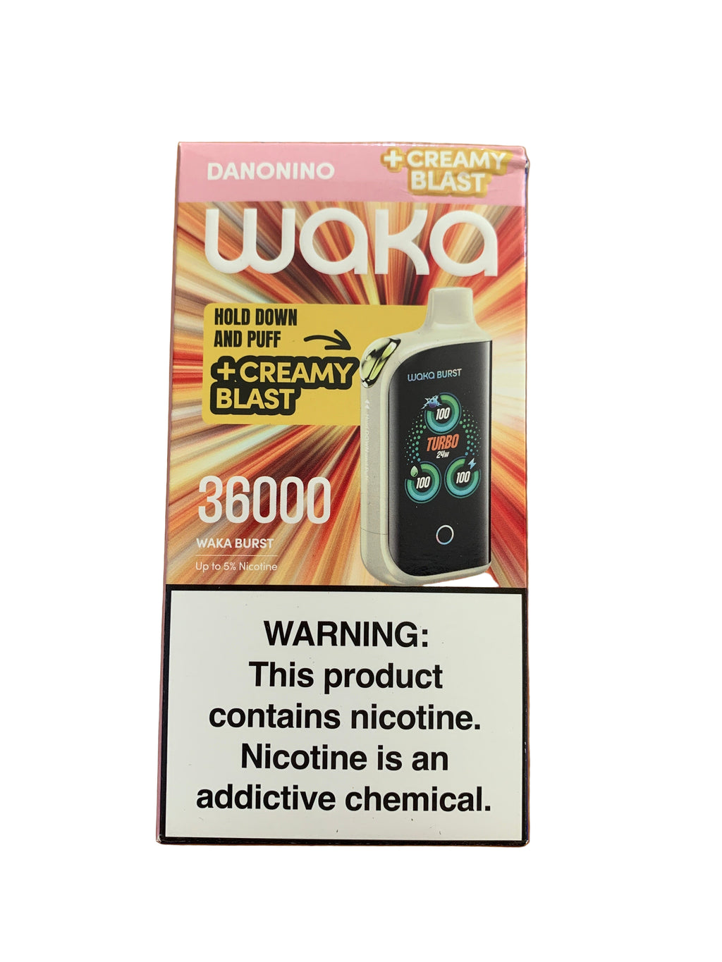 Waka Burst Ice Blast 36K | Desechables