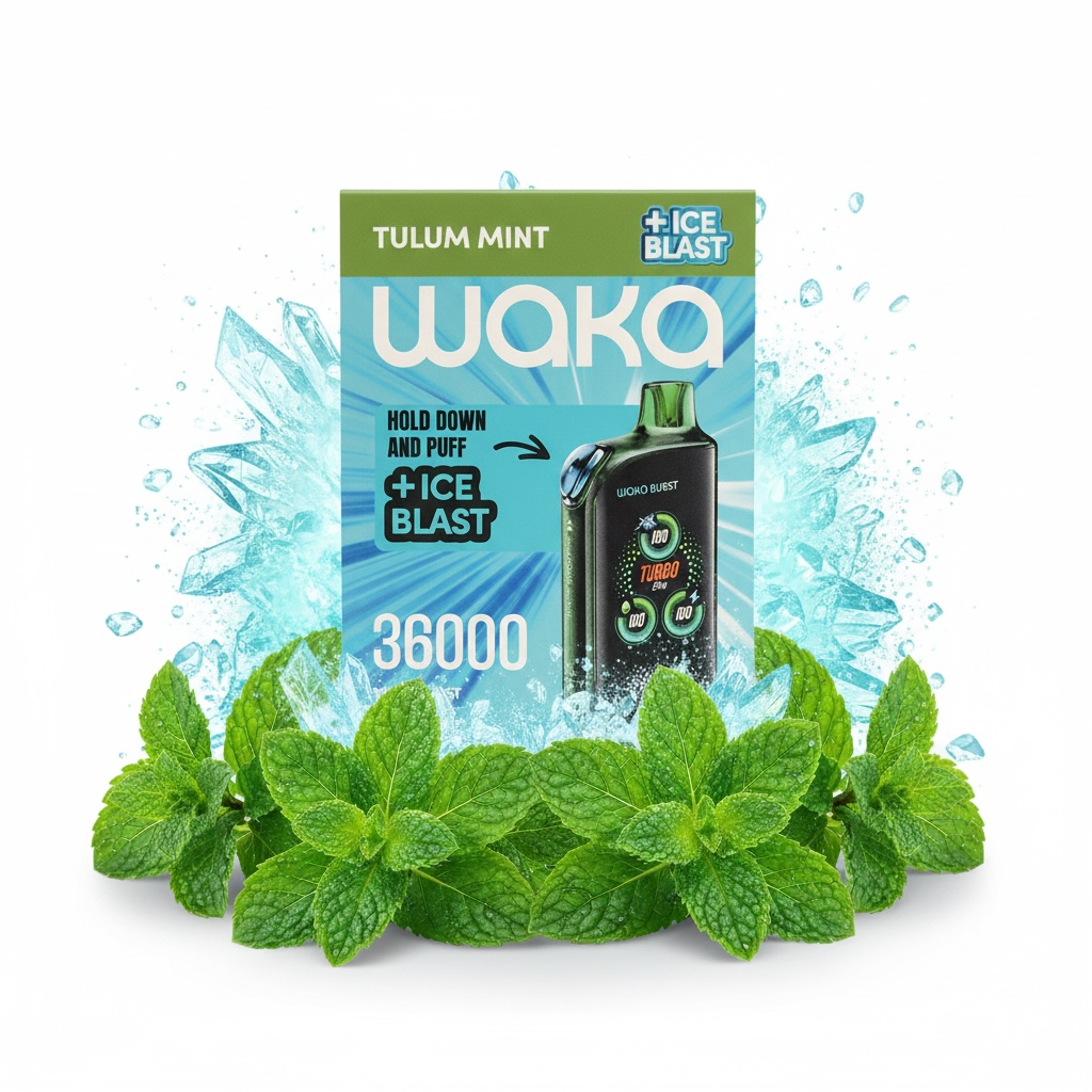 Waka Burst Ice Blast 36K | Vapes Desechables