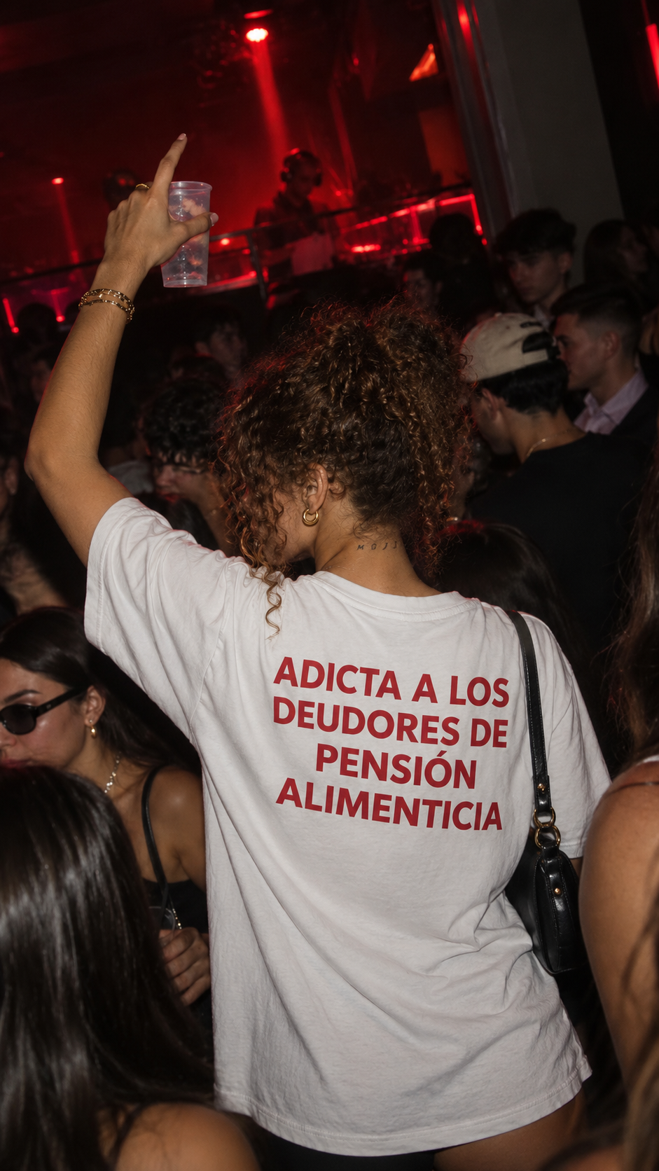 Tshirt Adicta a los Deudores de Pensión Alimenticia