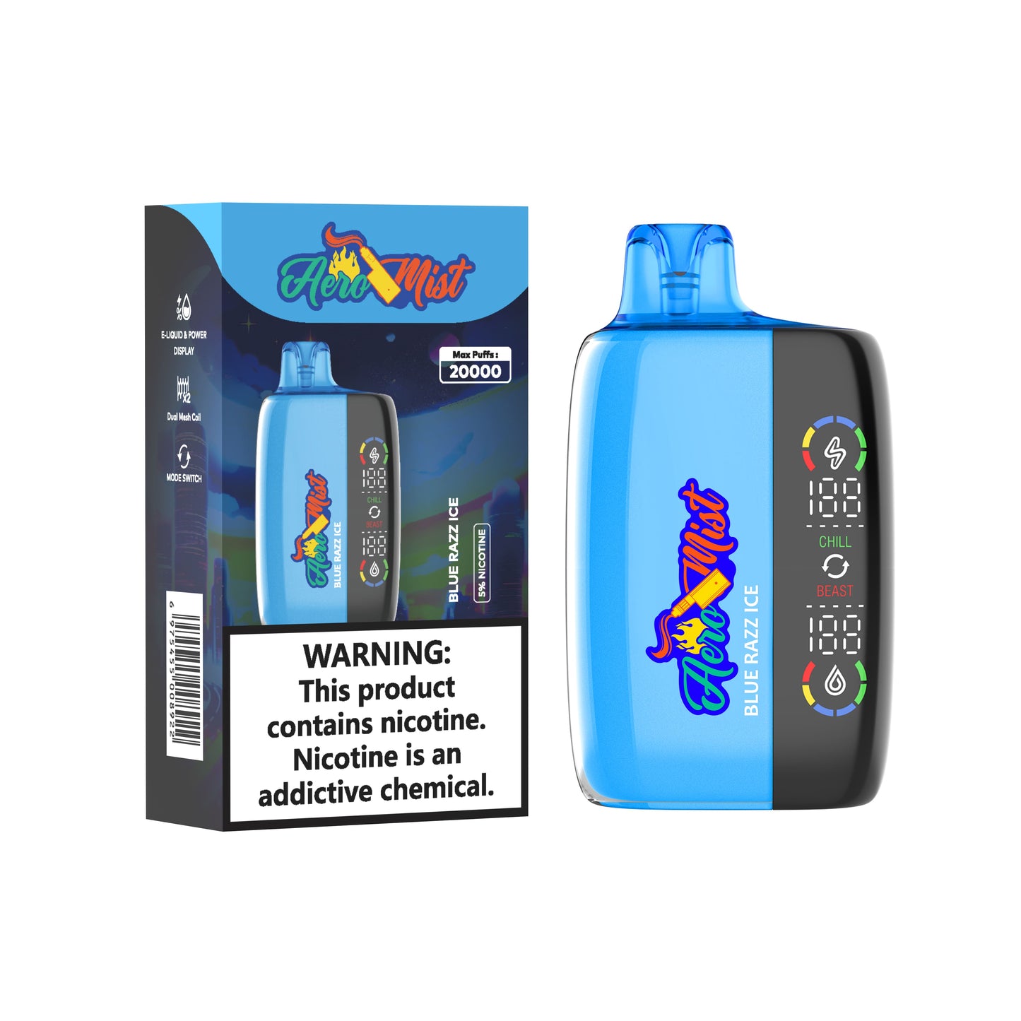 AeroMist 20mil Puff| Desechable