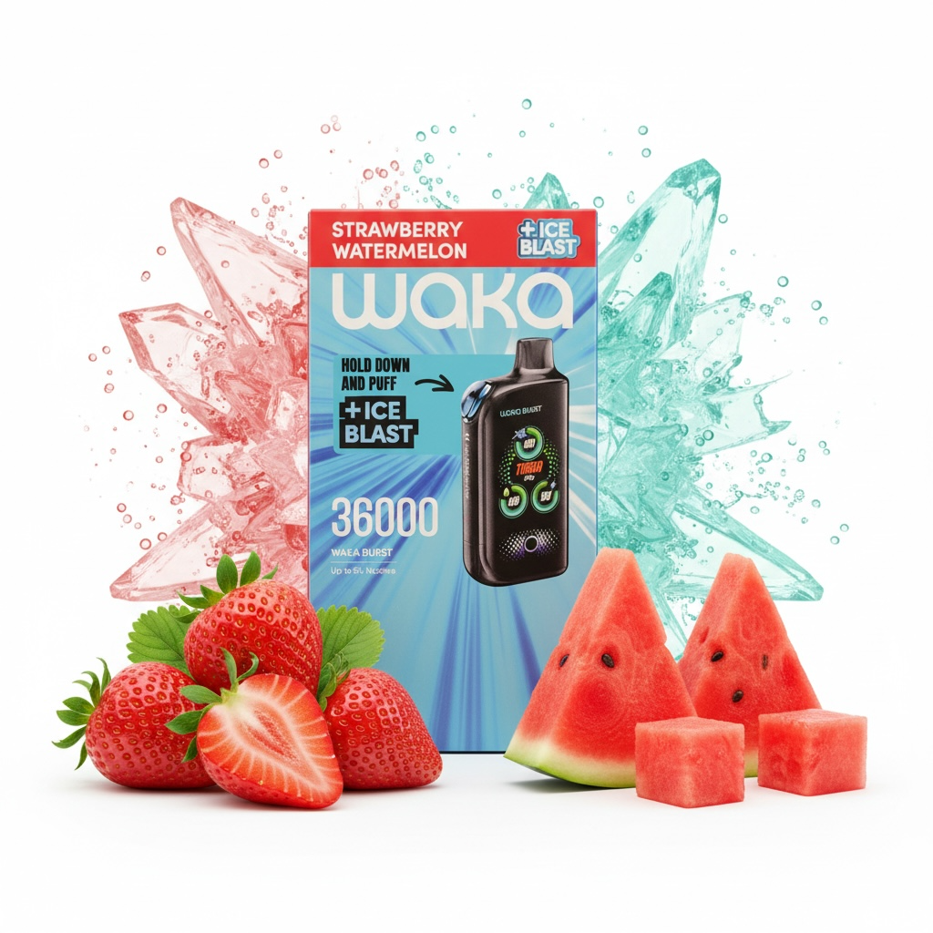 Waka Burst Ice Blast 36K | Vapes Desechables
