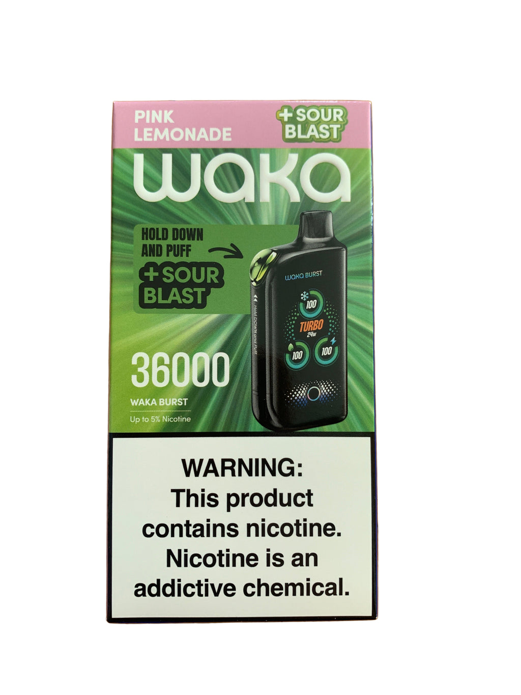 Waka Burst Ice Blast 36K | Desechables