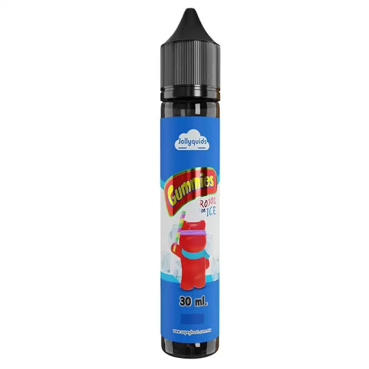 Gummies Rojo Ice 30ml | Base Libre | Jollyquids