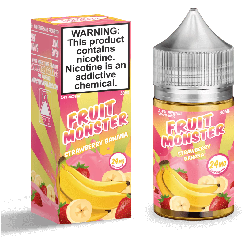 Strawberry Banana Ice 30ml | Sales | Frozen Fruit Monster