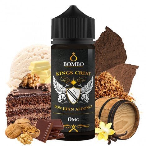 Don Juan Aldonza 120ml | Base Libre | Kings Crest BOMBO