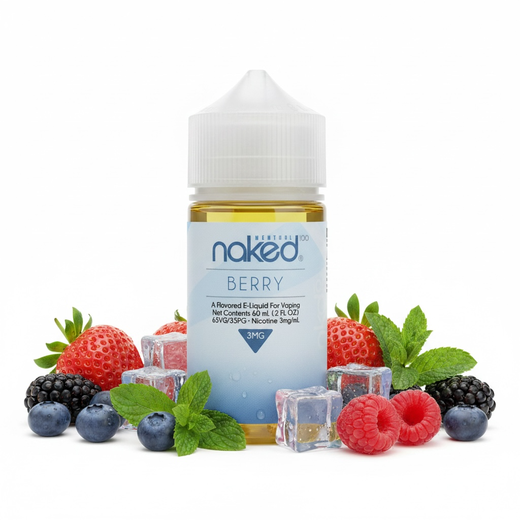 Menthol Berry 60ml | Base Libre | Naked 100
