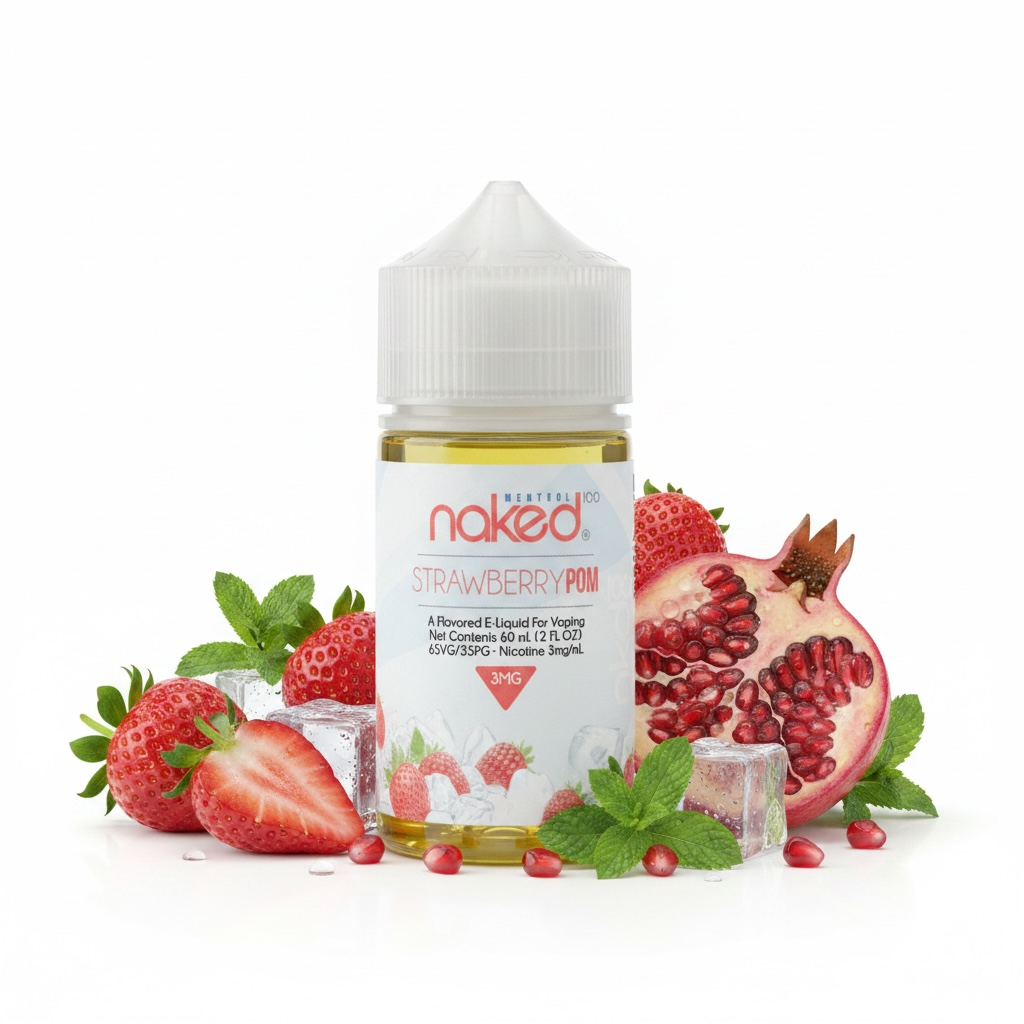 Naked | Strawberry Pom 60ml