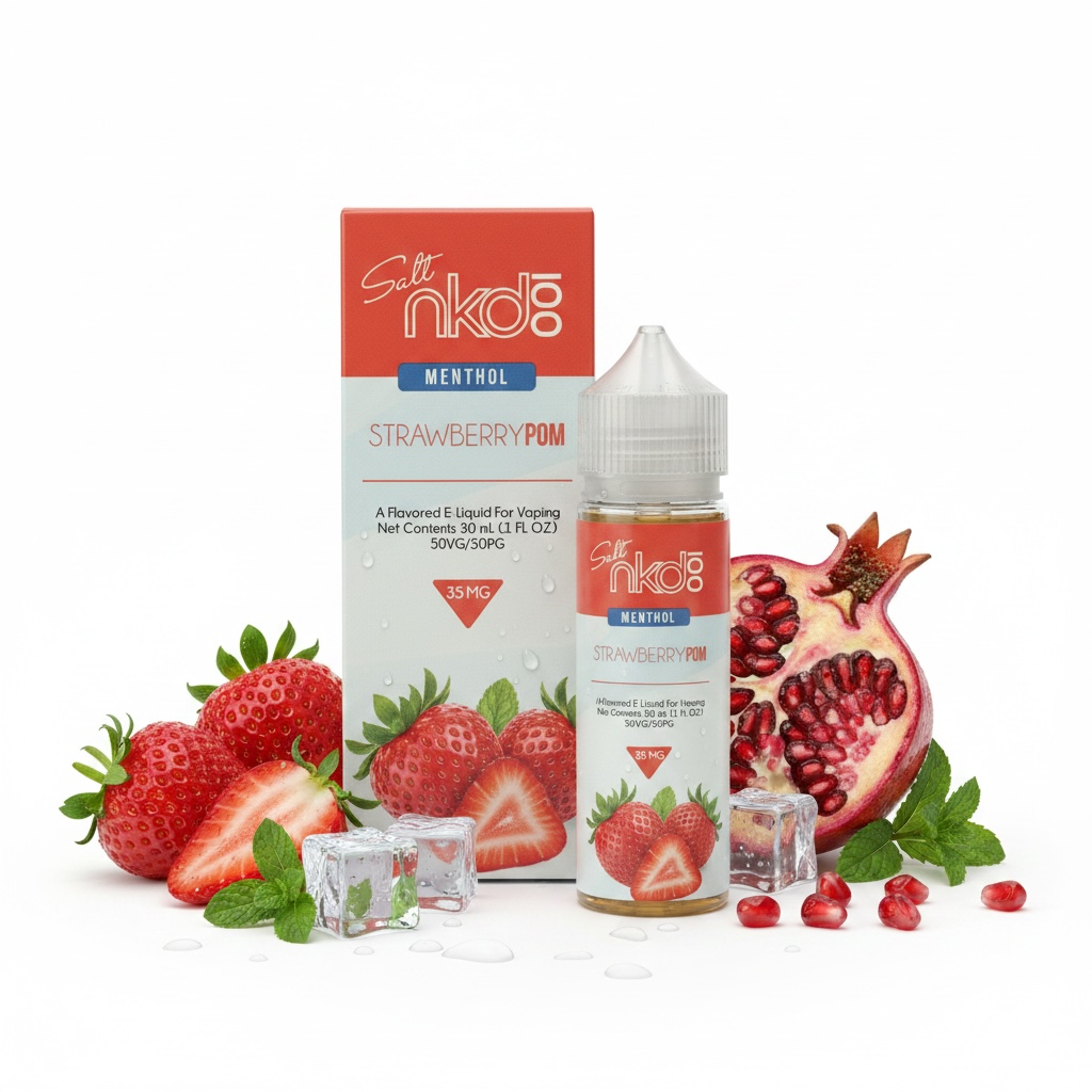 Menthol Strawberry Pom | Sales | Naked 100