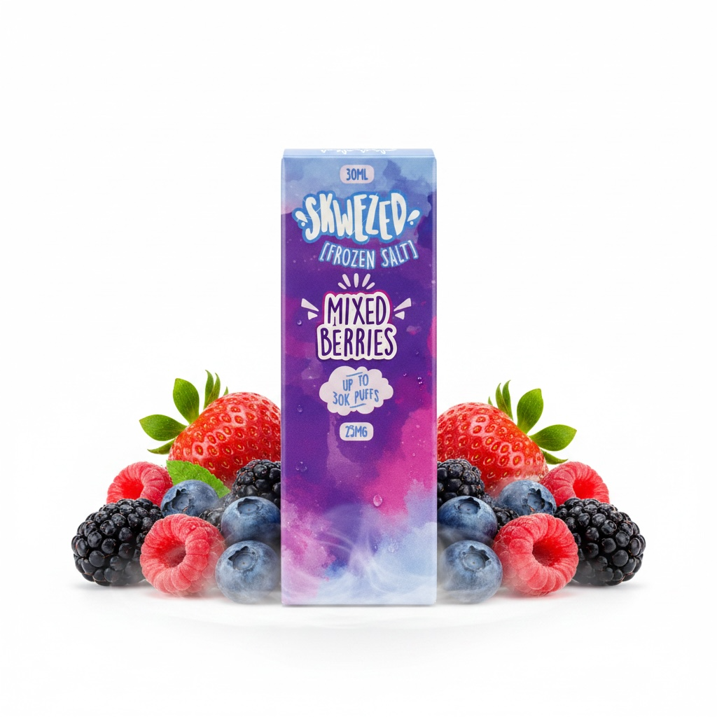 MIXED BERRIES FROZEN SALT 30ml | Sales | SKWEZED