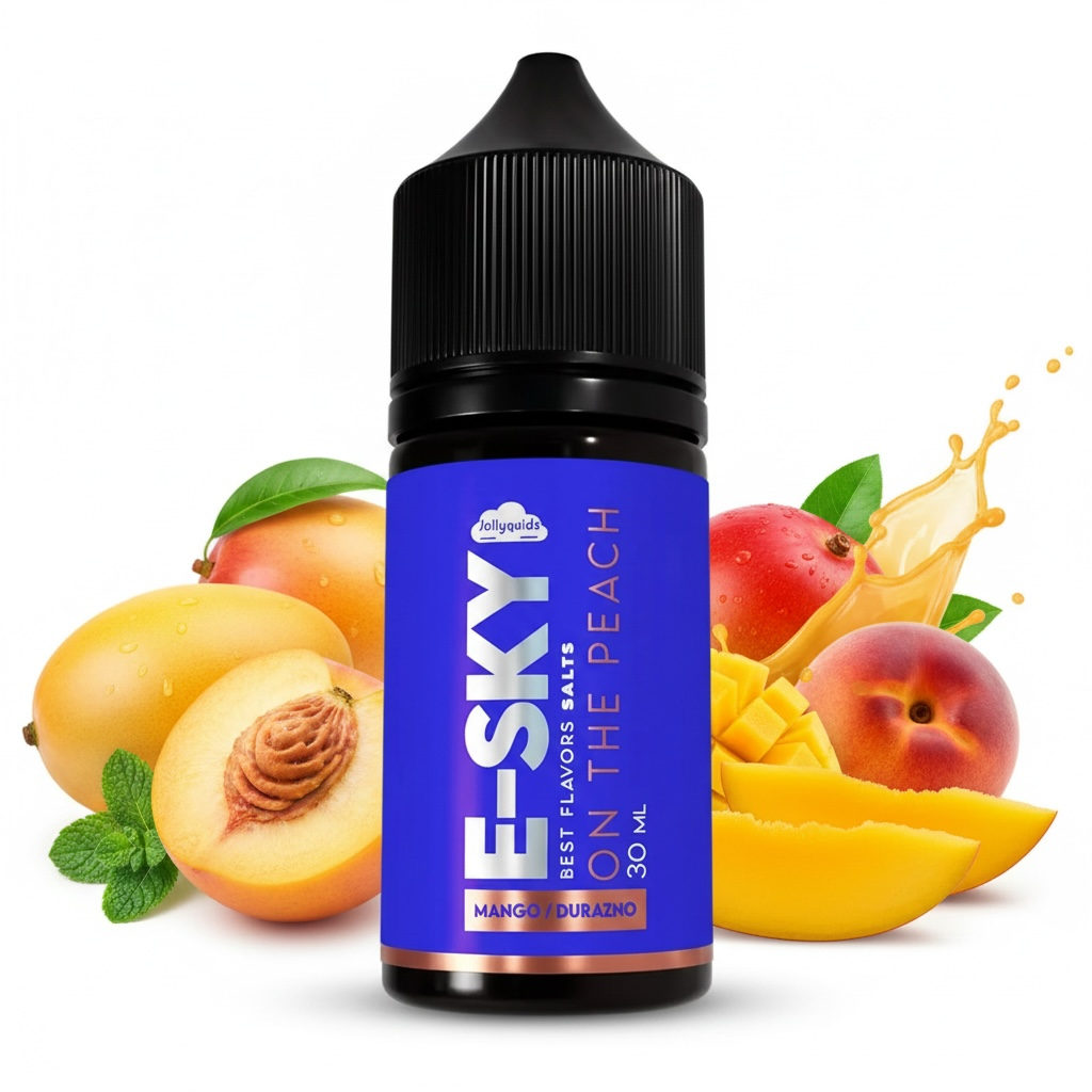 E-SKY Mango Durazno 30ml | Sales | Jollyquids