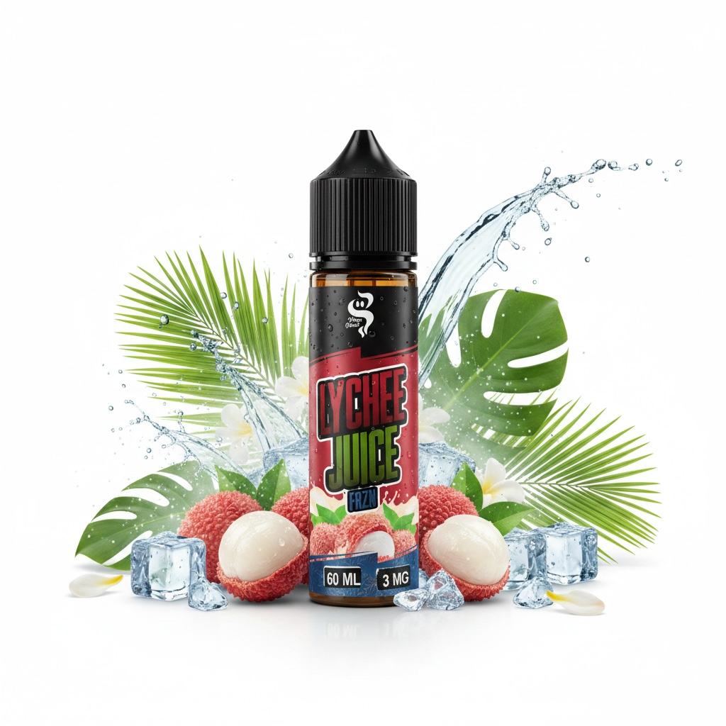 Lychee Juice FRZN 60ml | Base Libre | Vape Ghost