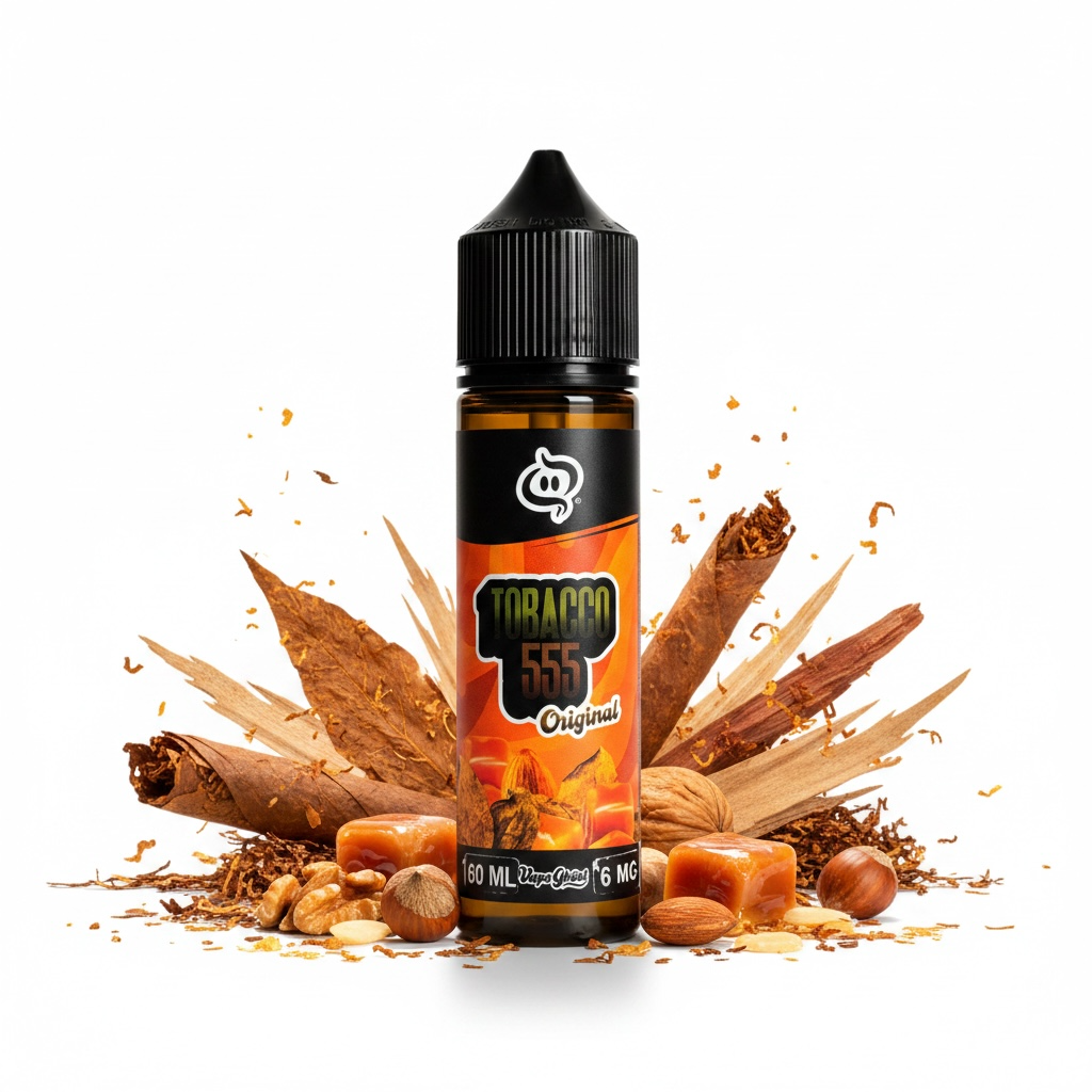 Tobacco 555 Original 60ml| Base Libre | Vape Ghost