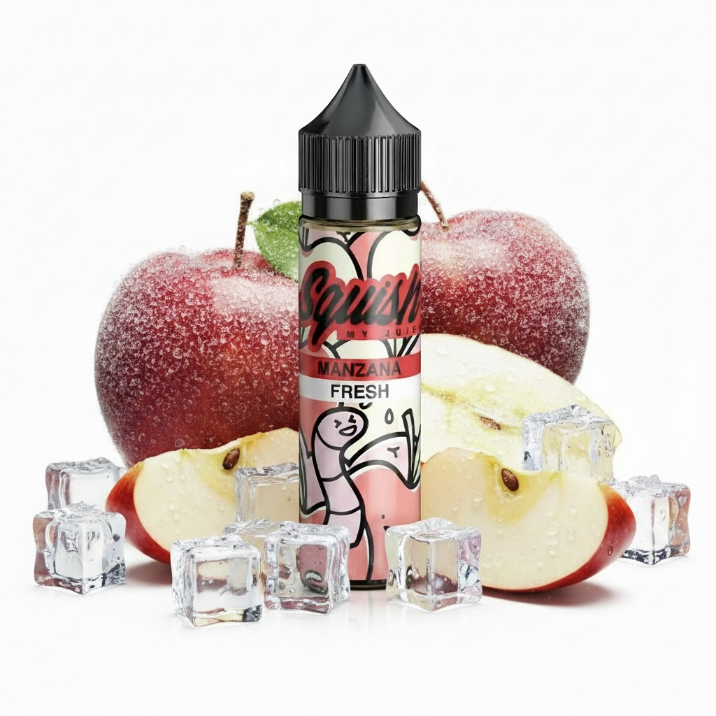 Manzana Fresh 60ml | Base Libre | Squish My Juice