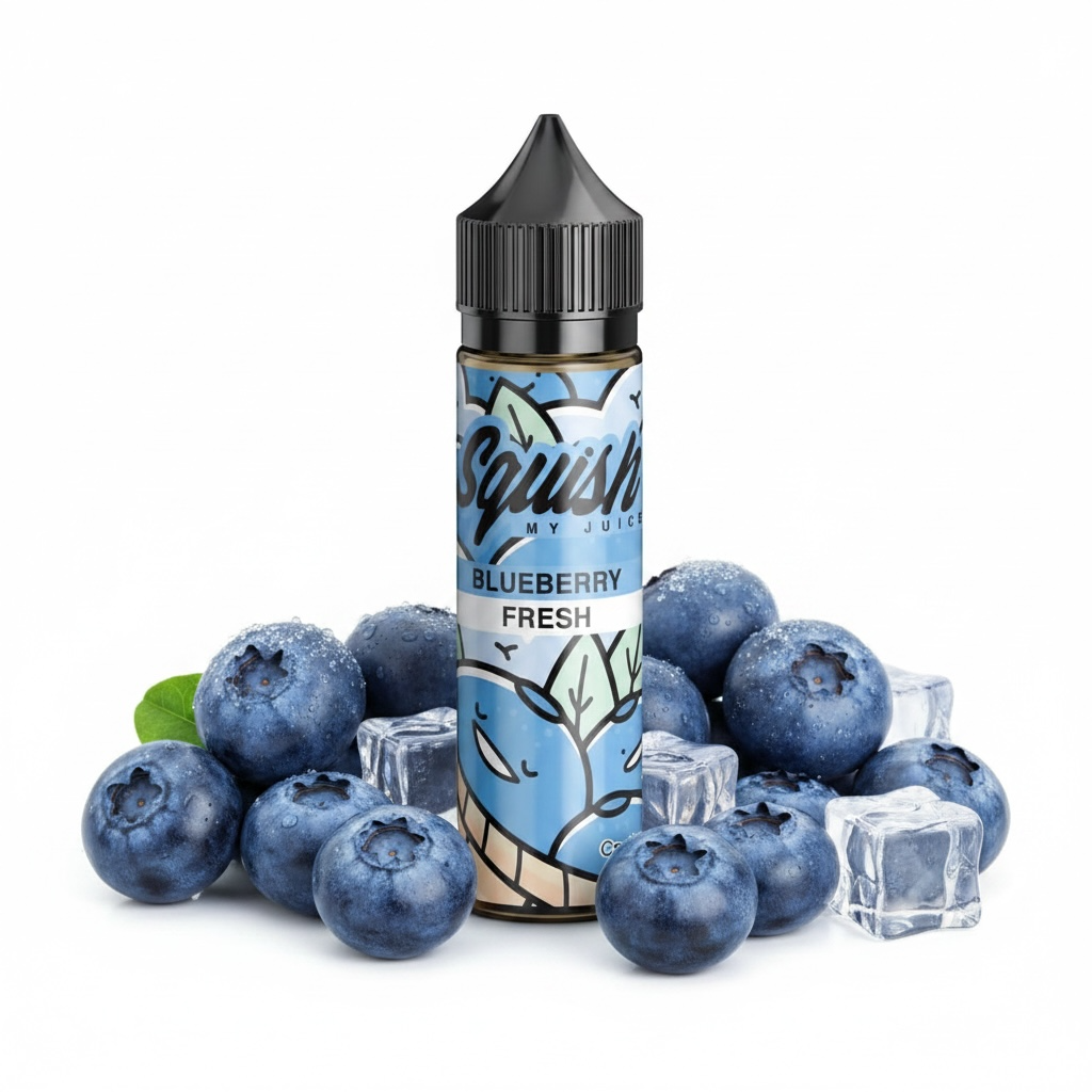 Blueberry Fresh 60ml | Base Libre |Squish my Juice