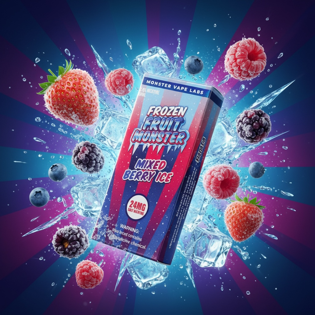 Mixed Berry Ice 30ml | Sales | Frozen Fruit Monster