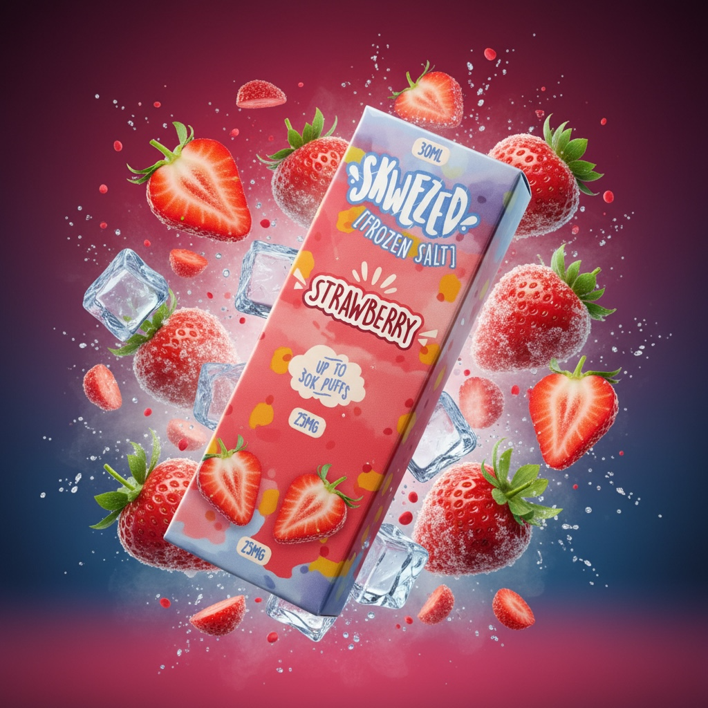 STRAWBERRY FROZEN 30ml | Sales | SKWEZED