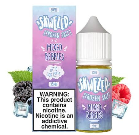 MIXED BERRIES FROZEN SALT 30ml | Sales | SKWEZED