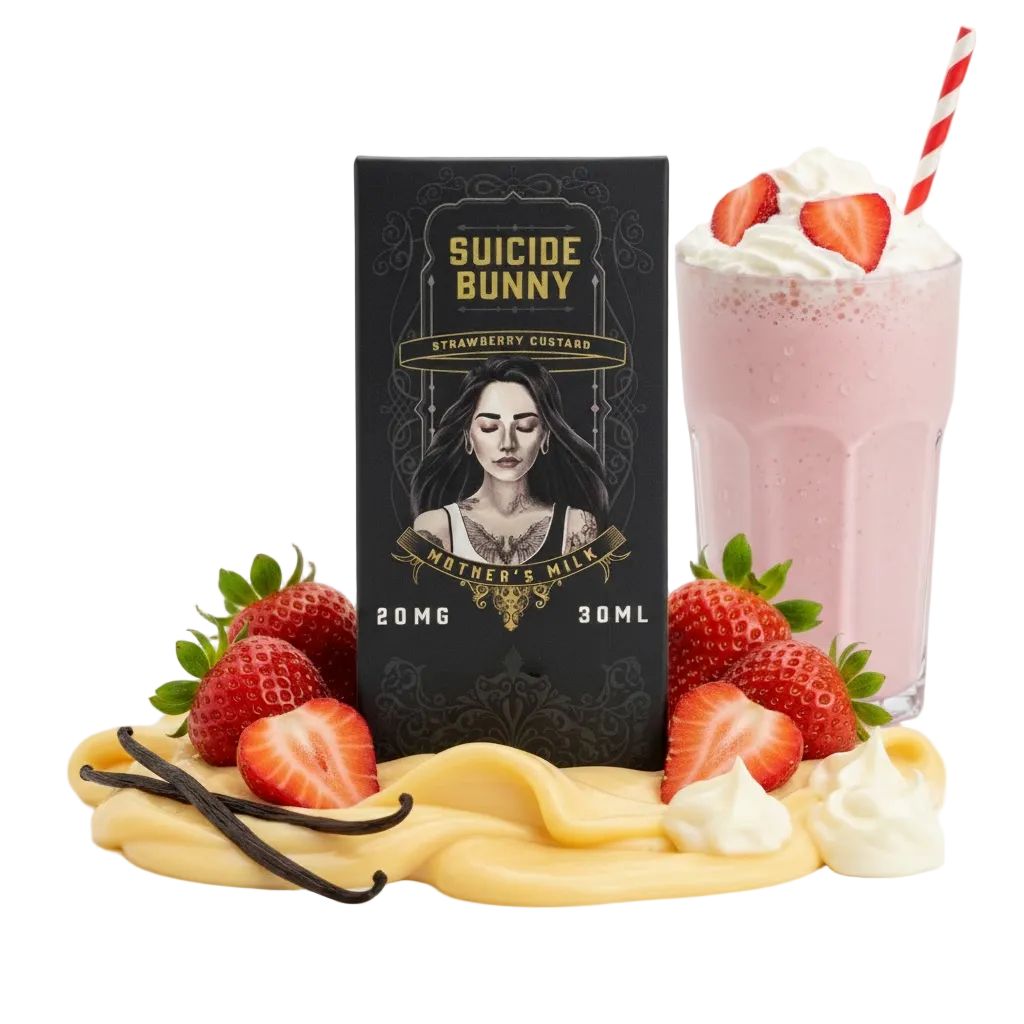 Mothers Milk Malteada de Fresa 30ml | Sales | Suicide Bunny