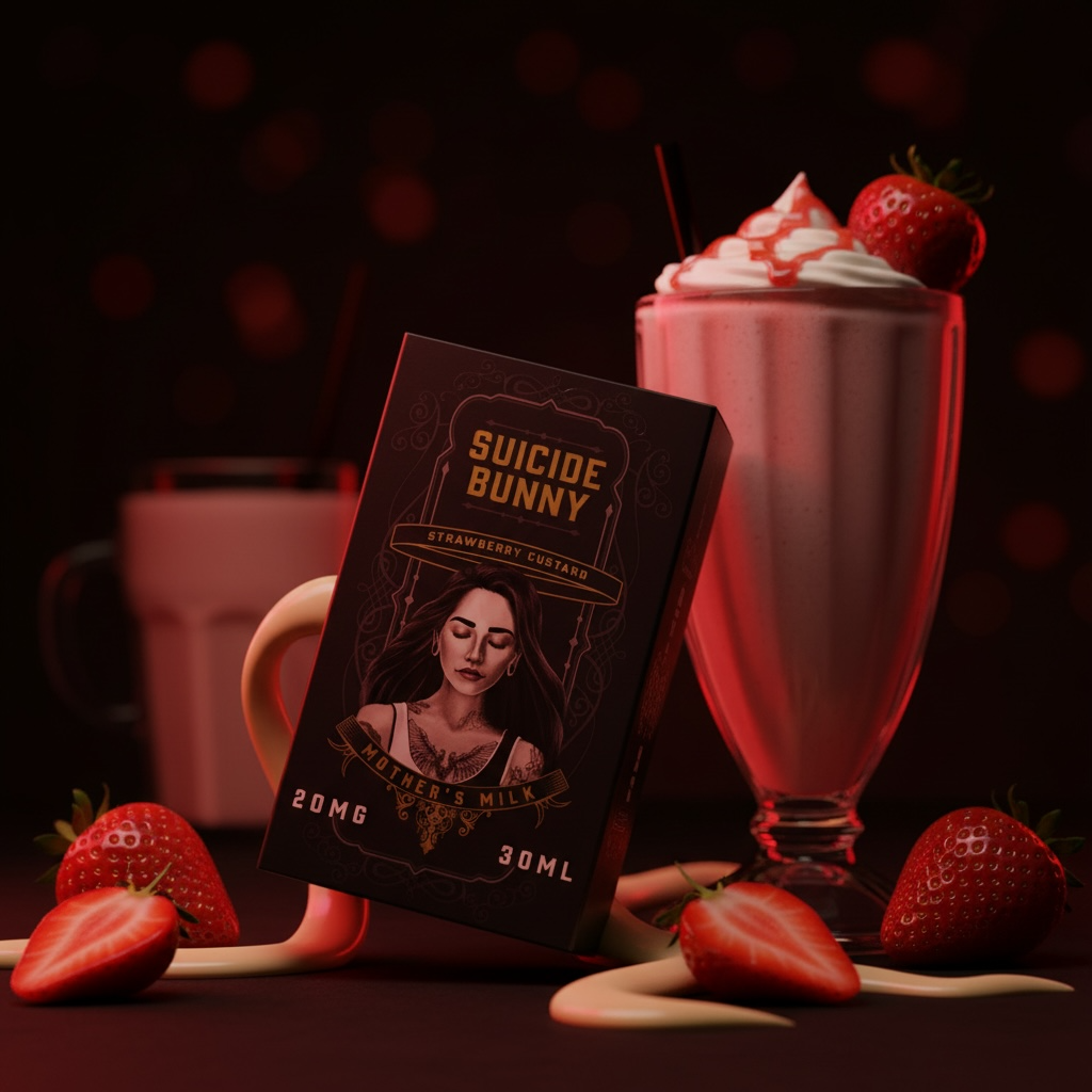 Mothers Milk Malteada de Fresa 30ml | Sales | Suicide Bunny