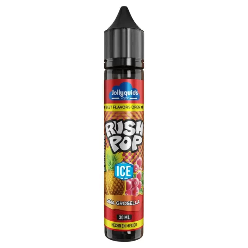 RUSH POP Piña Grosella ICE 60ml | Base Libre | Jollyquids