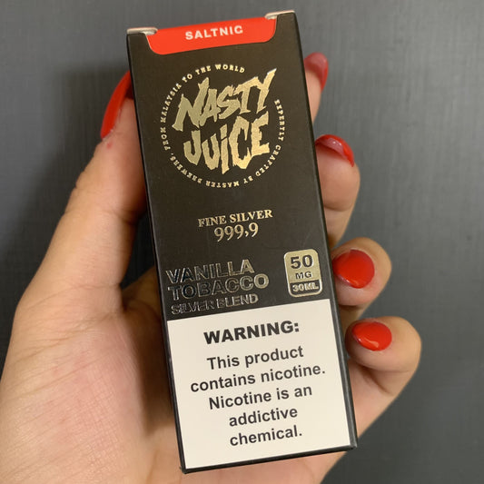 VANILLA TOBACCO SILVER BLEND 30ml | Sales | NASTY