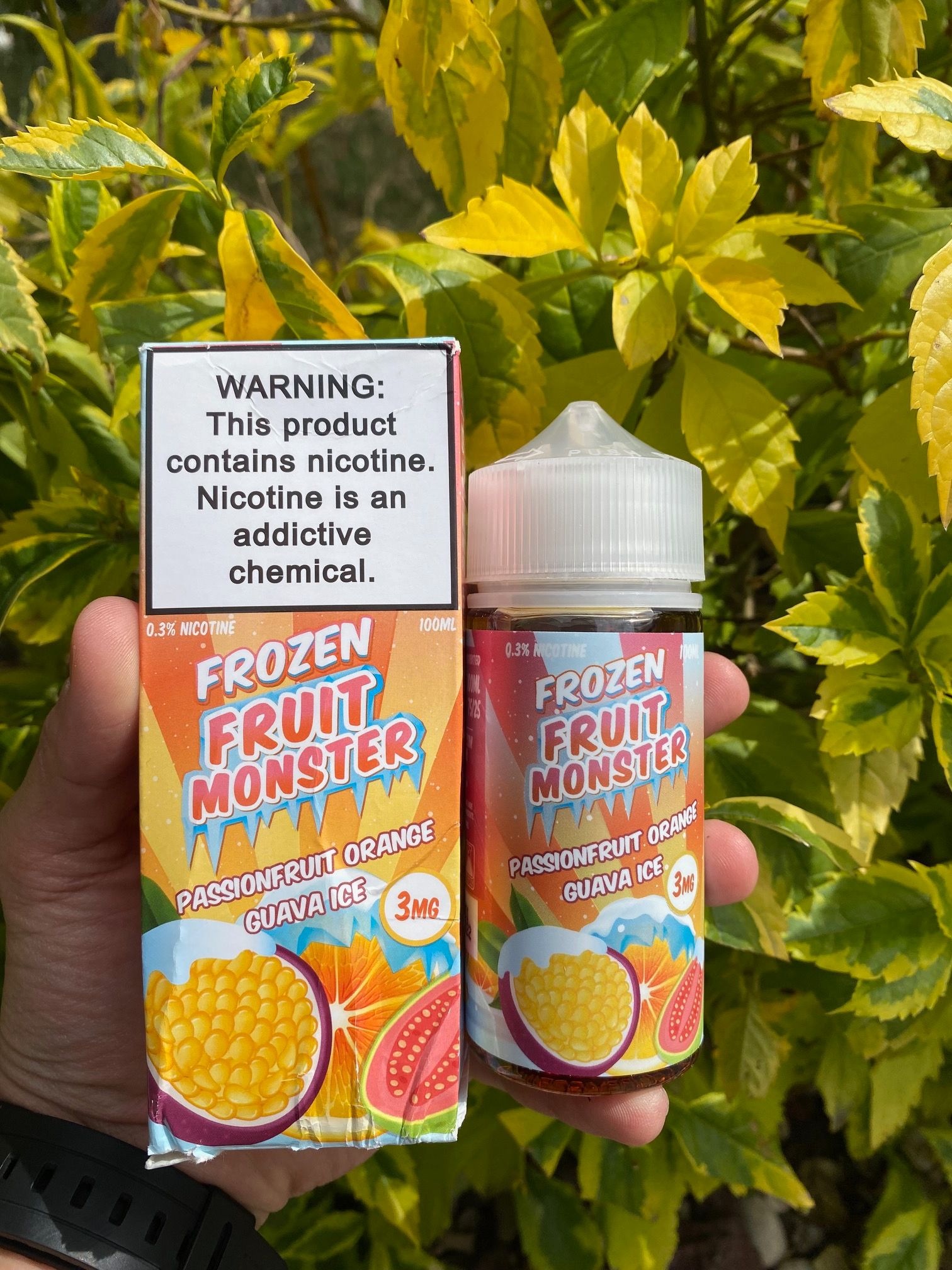 PassionFruit Orange Guava Ice 100ml | Frozen Fruit Monster