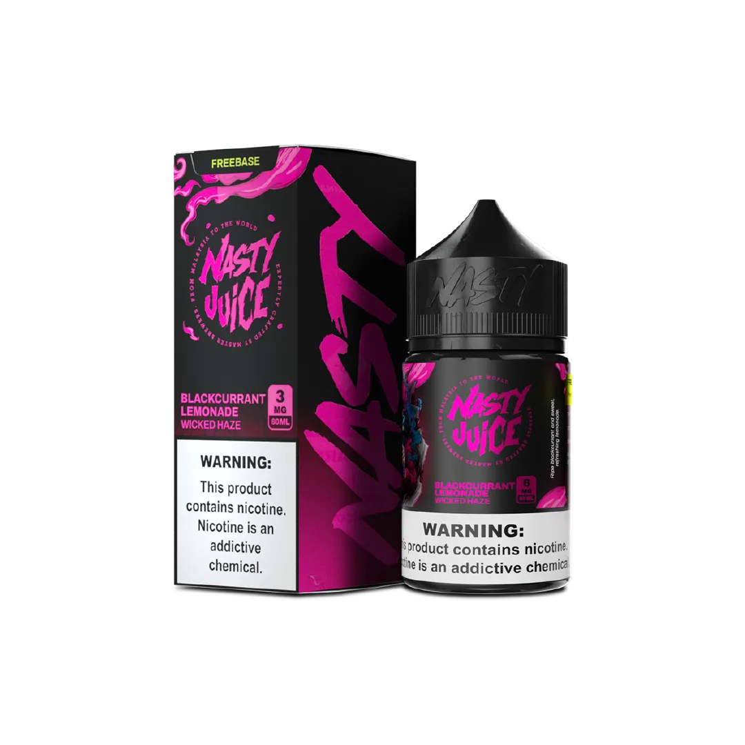BLACKCURRANT LEMONADE WICKED HAZE 60ml | Base Libre | NASTY