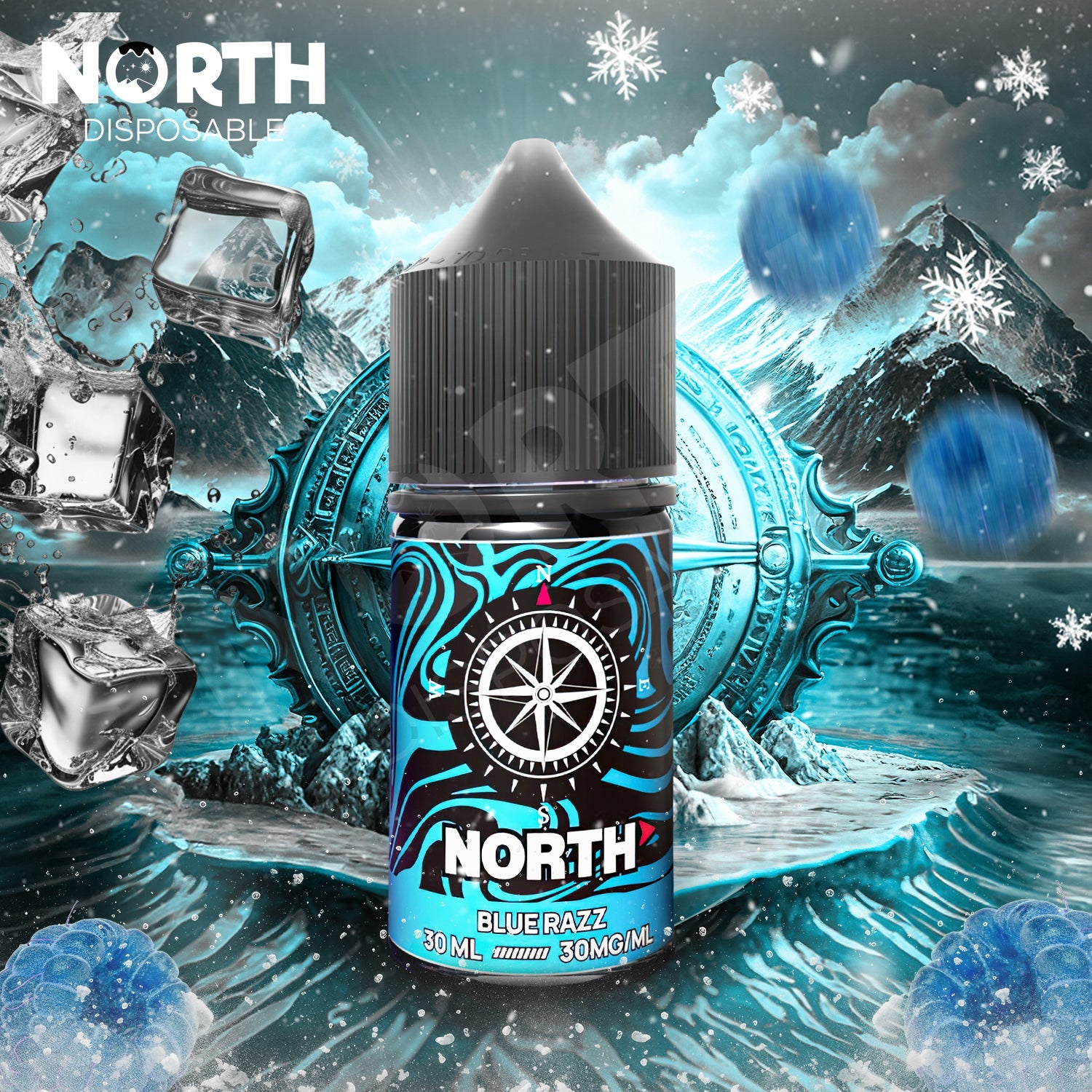 BLUE RAZZ 30ml | Sales | NORTH