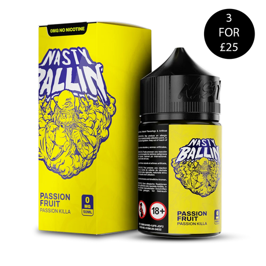 PASSION FRUIT LEMONADE PASSION KILLA 60ml | Base Libre | NASTY BALLIN